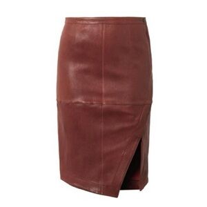 Elizabeth & James Leather Mercy Skirt